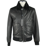 Herre - Skind Overtøj Leather Jacket - Black