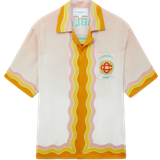 4 - Silke Overdele Casablanca Silk Shirt - Rainbow Monogram