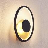 Skrivebordslamper Vægarmaturer Lindby Feival LED-væglampe Vægarmatur