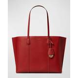 Tory Burch Rød Tote Bag & Shopper tasker Tory Burch Perry Triple Compartment Leather