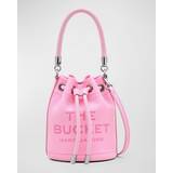 Marc Jacobs Pink 'The Leather Mini Bucket' Bag 691 Fluro Candy UNI