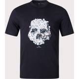 Paul Smith Herre T-shirts & Toppe Paul Smith Bunny Skull T-Shirt Black