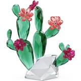 Krystal - Pink Dekorationer Swarovski Crystal Flowers Wüstenpink Kaktus Dekorationsfigur