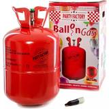 Helium balloner Party Factory Helium Gas Cylinders for 50 Balloons Red