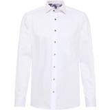 3XL - 46 - Dame Skjorter Eterna Comfort Fit Twill Shirt - White