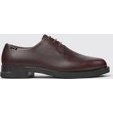 35 - Dame Derby Camper Iman Lace-Up For Women Burgundy, 6, Smooth Leather