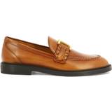 Chloé Loafers Chloé Marcie brown leather loafers