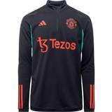 Fløjl - Herre T-shirts & Toppe adidas Manchester United Træningstrøje Tiro 23 Sort