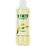 Sport & Energidrikke STATE Lime Pineapple Zero 400ml 1 stk