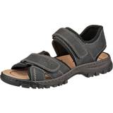 Rieker Herre Sandaler Rieker sandal sandals high-heeled ankle-strap black 25051