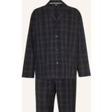 Hugo Boss Pyjamasser HUGO BOSS Checked pyjamas in pure-cotton poplin