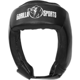 Sort Kampsportsbeskyttelse Gorilla Sports Boxing Helmet S