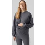 Mamalicious Dame Sweatere Mamalicious Oversized Cropped Fit Hættetrøje Top