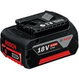 Bosch Batterier - Li-ion - Værktøjsbatterier Batterier & Opladere Bosch GBA 18V 5.0 Ah M-C Professional