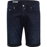 Pierre Cardin Herre Shorts Pierre Cardin 5-Pocket Design Denim Shorts - Dark Blue