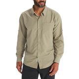 Marmot Polyester Tøj Marmot Men's Aerobora Long-Sleeve Shirt - Vetiver