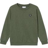 Grøn Sweatshirts Børnetøj Name It Regular Sweatshirt 146/152