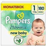 Pampers 1 Pampers Harmonie bleer str.1 2-5 kg månedsboks