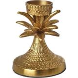 Guld Lysestager, Lys & Dufte Rice Golden Palm Tree Shaped Lysestage