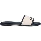Isabel Marant Sandaler Isabel Marant Off-White & Black Vikee Sandals ECBK Ecru/Black FR