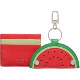 Ted Baker Tegnebøger Ted Baker Watermelon Watermelon Recycled Faux-leather Keyring Card Holder