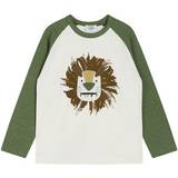 Overdele Hust & Claire Mini Elm Green Archie Bluse-128