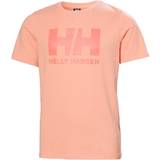 Helly Hansen Sweatshirts Helly Hansen Junior's HH Logo Round Neck Cotton Tshirt Orange 176/16