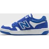 New Balance Børnesko New Balance Kids' 480 Bungee with Top Strap in Blue/White Synthetic