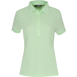 J.Lindeberg Dame - Grøn T-shirts & Toppe J.Lindeberg Tour Tech Golf Polo Shirt Women - Patina Green