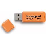 Integral 16 GB Hukommelseskort & USB Stik Integral Neon 16GB USB 3.0