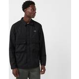 Fred Perry Overtøj Fred Perry Utility Overshirt, Black