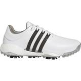 Adidas Herre Golfsko adidas Tour360 BOOST Golf sko Cloud White Core Black Silver Metallic