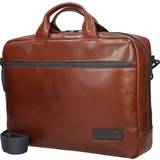 Herre - Lynlås Mapper Jost Business Bag 1. Compartment Computertasker Magasin Cognac Leather
