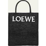 Loewe Skind Håndtasker Loewe Logo tote bag black_white One size