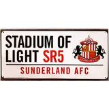 Premiership Soccer Sunderland Logo 7'' x 16'' Street Sign