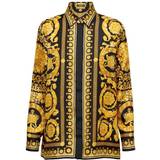 Versace S Overdele Versace 'Barocco' Shirt Gold IT