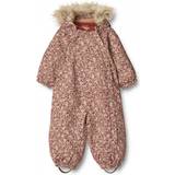 Blomstrede Flyverdragter Wheat Nickie Tech Snowsuit - Rose Dust Flowers (8002i-996R-2036)