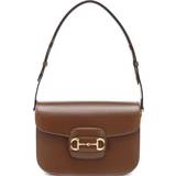 Brun - Trykknap Tasker Gucci Horsebit 1955 Shoulder Bag - Brown Leather