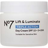 No7 Hudpleje No7 Lift & Luminate Triple Action Day Cream SPF15+ 50ml