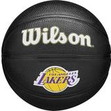 3 - Sort Basketbolde Wilson Los Angeles Lakers Tribute Mini Basketball
