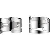 Alessi Servietringe Alessi Nocolor Bark Steel Napkin Ring