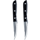 Sort Knive Gense Old Farmer Micarta XL Grillkniv 23.5cm 2stk
