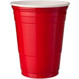 Festartikler Studyshop Plastic Cups Red 500-pack