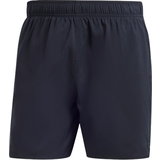 Adidas Badetøj adidas Solid Clx Short-Length Swim Shorts - Black/Lucid Lemon