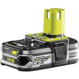 Ryobi Batterier - Sort - Værktøjsbatterier Batterier & Opladere Ryobi One+ RB18L25
