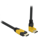 Guld - HDMI-kabler DeLock HDMI - HDMI Angled M-M 2m