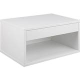 Hvid Sengebord AC Design Furniture Kelda Sengebord 35x50cm