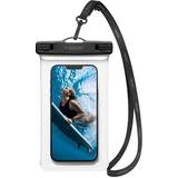 Transparent Vandtætte covers Spigen Aqua Shield A601 Waterproof Phone Case upto 6.9-inch