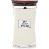 Paraffin Duftlys Woodwick White Tea & Jasmine Duftlys 609g