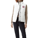 Canada Goose Dame - Polyester Overtøj Canada Goose Freestyle Vest Women - North Star White